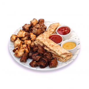 Шашлична тарілка асорті